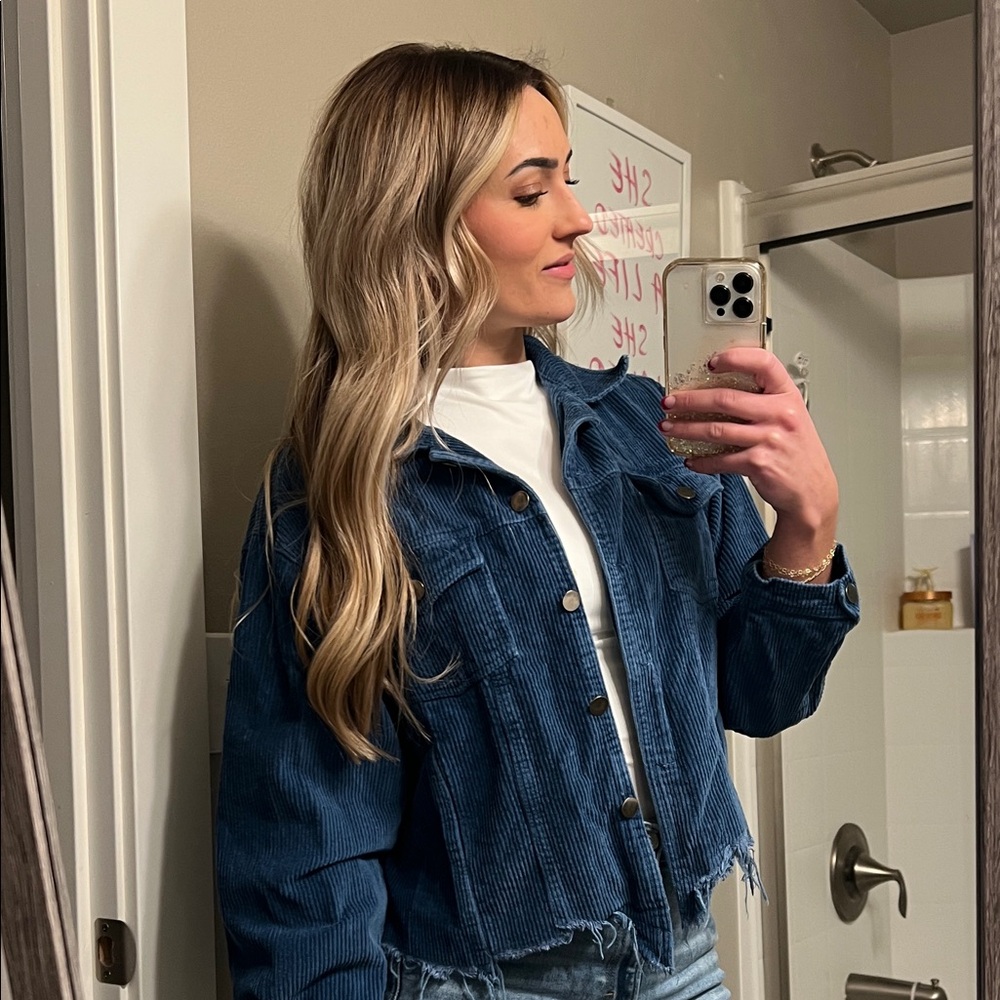 Blue jacket